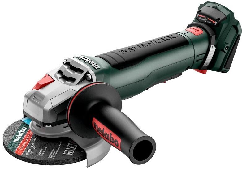 Акумуляторна кутова шліфувальна машина Metabo WPB 18 LT BL 11-125 Quick (613059850) (без АКБ та ЗП), фото 13