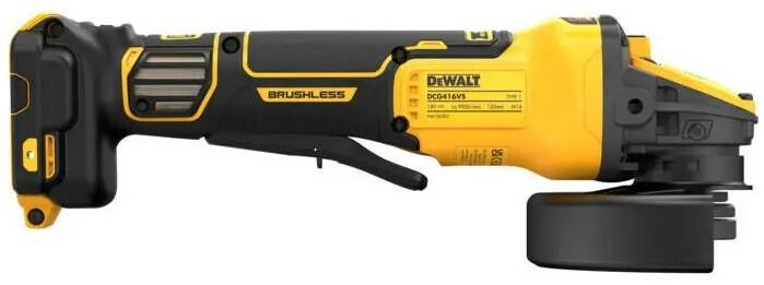 Шліфмашина кутова акумуляторна DeWalt DCG416VSN (без АКБ та ЗП), фото 3