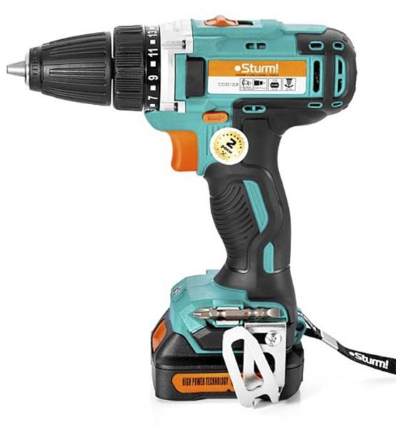 Акумуляторний шурупокрут Sturmax CDM3212LB