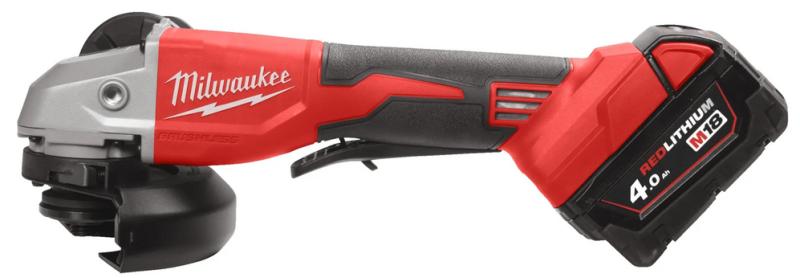Акумуляторна кутова шліфмашина Milwaukee M18 BLSAG125XPDMC-402X (4933499460), фото 2