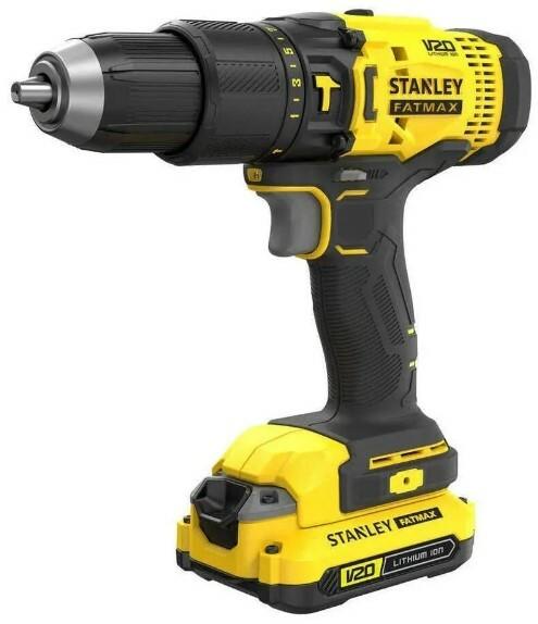 Дриль-шурупокрут ударний Stanley FatMax SFMCD711C2K, фото 5