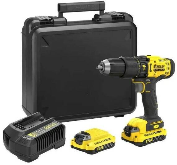 Дриль-шурупокрут ударний Stanley FatMax SFMCD711C2K, фото 3