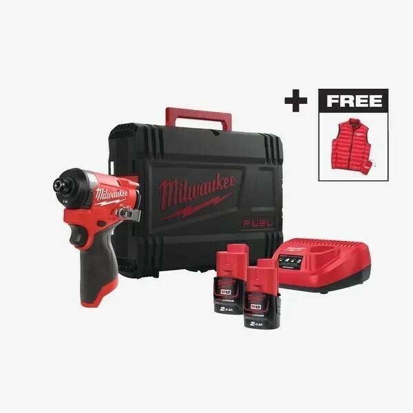 Акумуляторний ударний шурупокрут Milwaukee M12 FID2MC-202Х (4933499462), фото 8