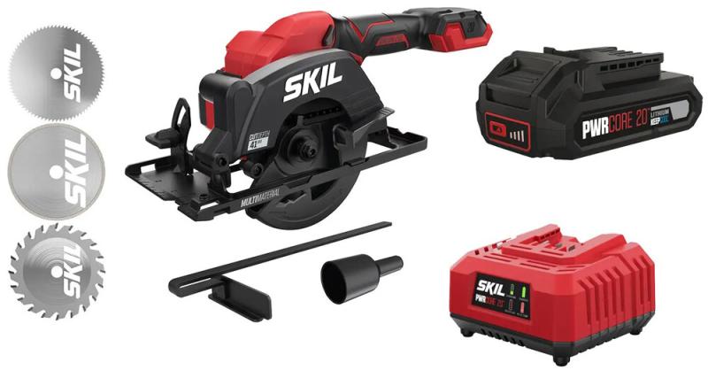 Акумуляторна дискова пилка SKIL 3540 CA Compact (SW1E3540CA+BC1E3110AA), фото 2
