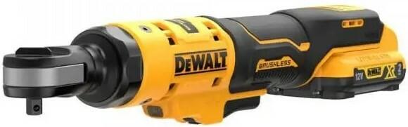 Акумуляторний гайковерт кутовий-тріскач DeWALT DCF503D1