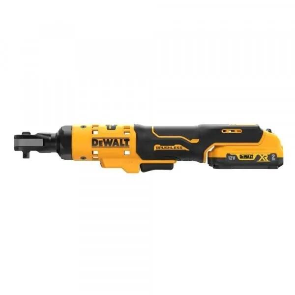 Акумуляторний гайковерт кутовий-тріскач DeWALT DCF503D1, фото 3