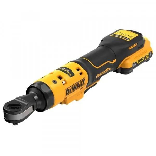 Акумуляторний гайковерт кутовий-тріскач DeWALT DCF503D1, фото 2
