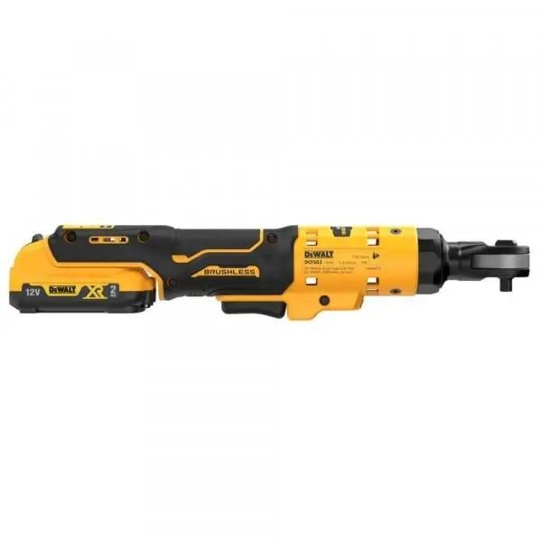 Акумуляторний гайковерт кутовий-тріскач DeWALT DCF503D1, фото 4