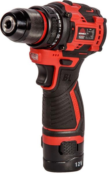 Акумуляторний шурупокрут Vitals Master AU 1232c BL Kit (235676)