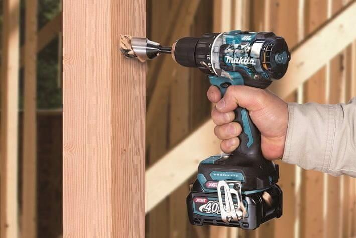Акумуляторний шурупокрут Makita XGT (HP002GA201), фото 3