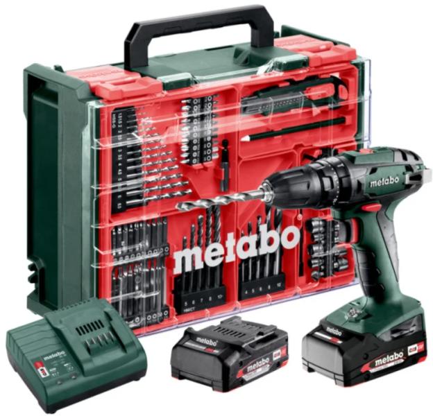 Акумуляторний ударний дриль-шурупокрут Metabo SB 18 Set (602245710), фото 6