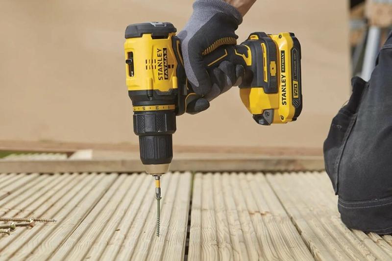 Дриль-шурупокрут акумуляторний Stanley FatMax SFMCD710D2K, фото 9