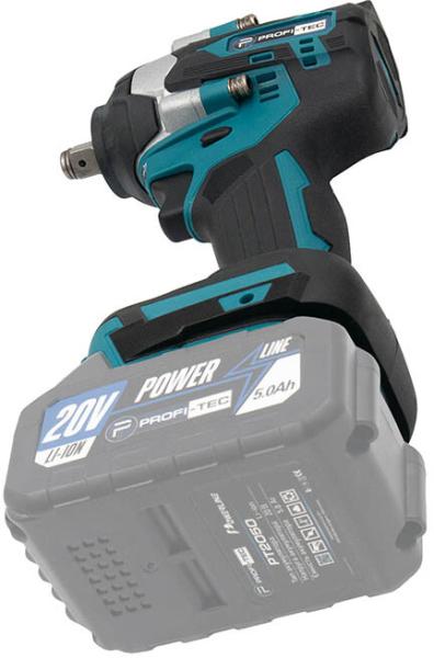Акумуляторний гайкокрут PROFI-TEC POWERLine DTW500BL (008178), фото 6