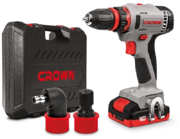 Дриль-шуруповерт акумуляторна Crown CT21082H-2 BMC