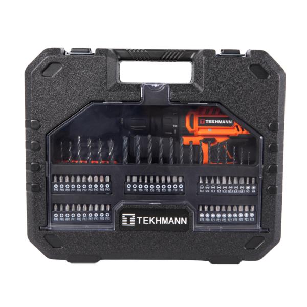 Шуруповерт акумуляторний Tekhmann TCD-18 S2 BS Kit, фото 7