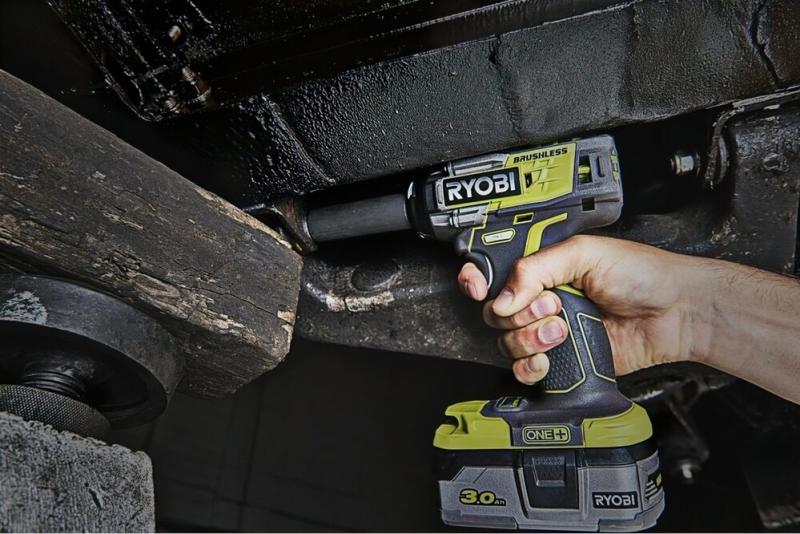 Акумуляторний ударний гайкокрут Ryobi RIW18X-0 (без АКБ та ЗП), фото 5