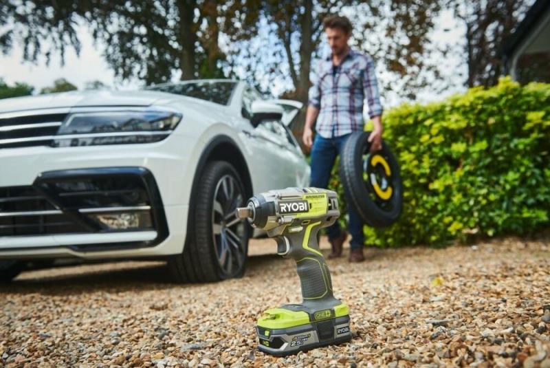 Акумуляторний ударний гайкокрут Ryobi RIW18X-0 (без АКБ та ЗП), фото 2
