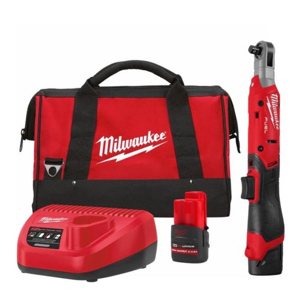 Акумуляторна тріскачка Milwaukee M12 FIR38G2-252B (4933498937), фото 6