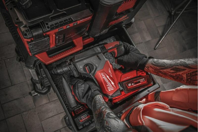Акумуляторний перфоратор Milwaukee M18 FHX-0 (4933478887) (без АКБ та ЗП), фото 12