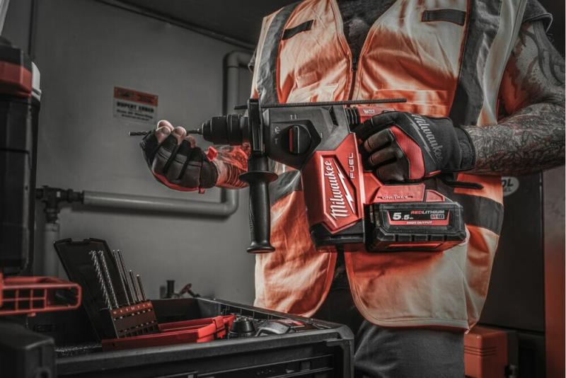 Акумуляторний перфоратор Milwaukee M18 FHX-0 (4933478887) (без АКБ та ЗП), фото 13