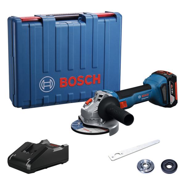 Акумуляторна кутова шліфмашина Bosch GWS 18V-8 (06019N9021), фото 3