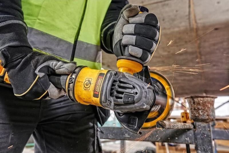 Акумуляторна кутова шліфмашина DeWALT (DCG418SHDX2), фото 6