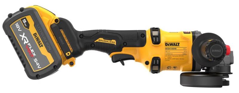 Акумуляторна кутова шліфмашина DeWALT (DCG418SHDX2), фото 3