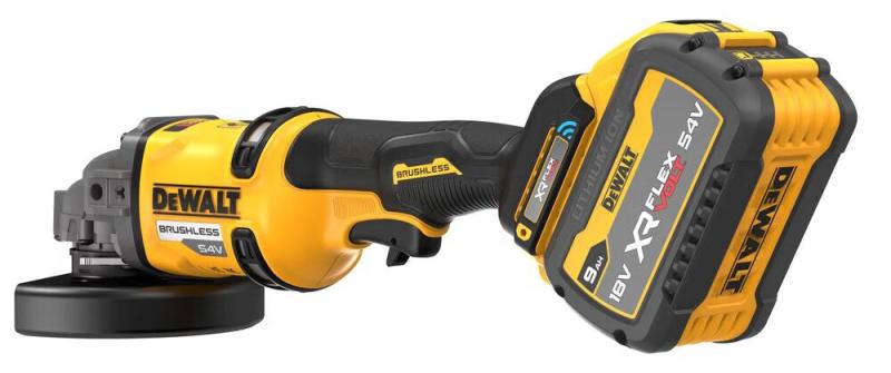 Акумуляторна кутова шліфмашина DeWALT (DCG418SHDX2), фото 4