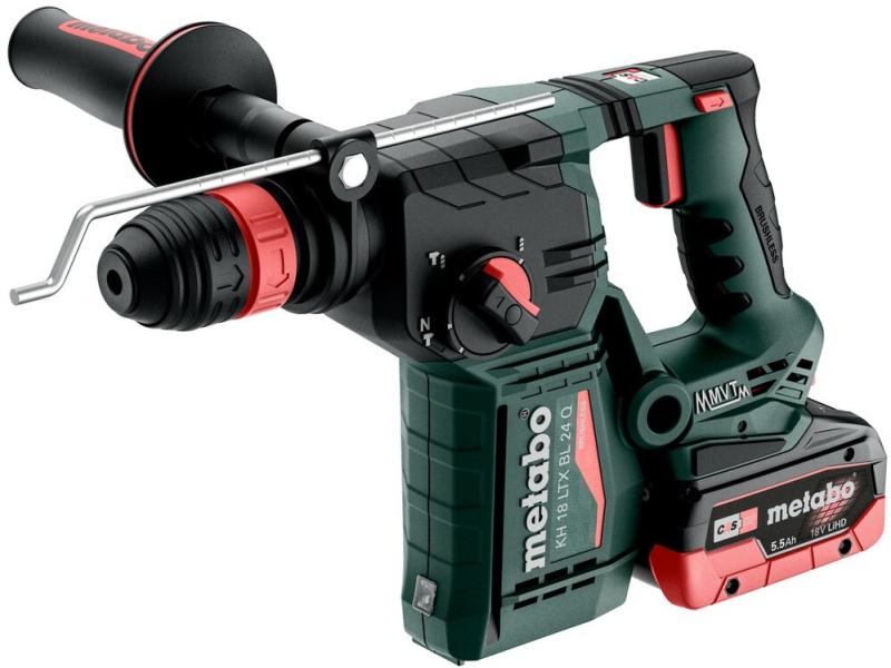 Акумуляторний перфоратор Metabo KH 18 LTX BL 24 Q (601714660), фото 6
