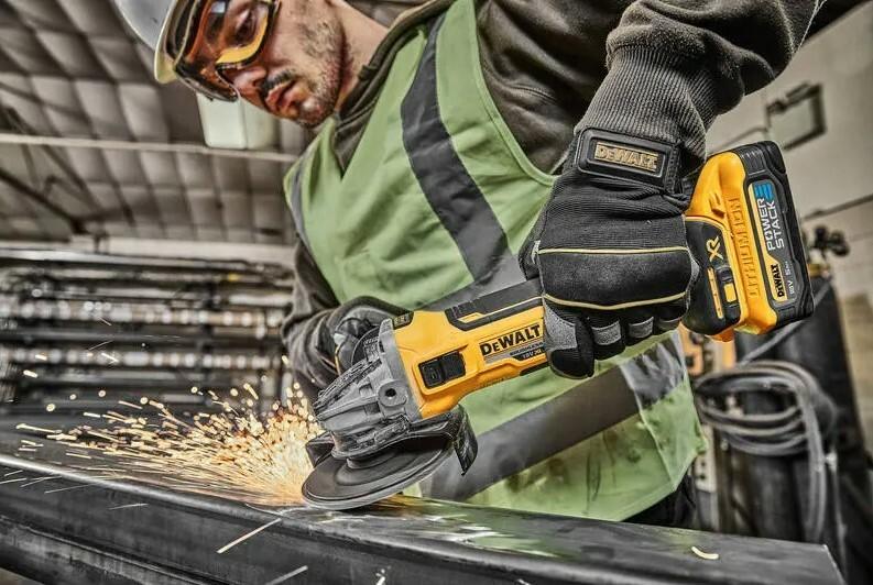 Шліфмашина кутова акумуляторна DeWalt DCG405H2T, фото 3