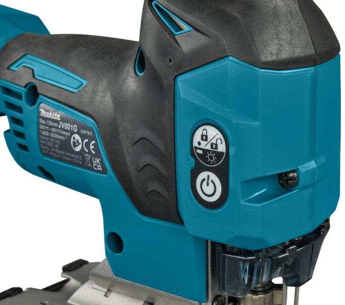Акумуляторний лобзик Makita XGT JV001GD201, фото 6