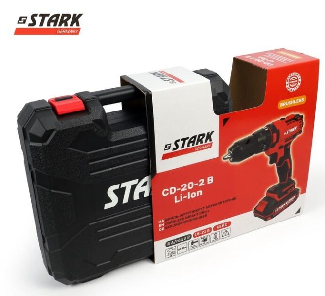 Акумуляторний шурупокрут Stark CD-20-2 B Li-Ion (210020110), фото 13