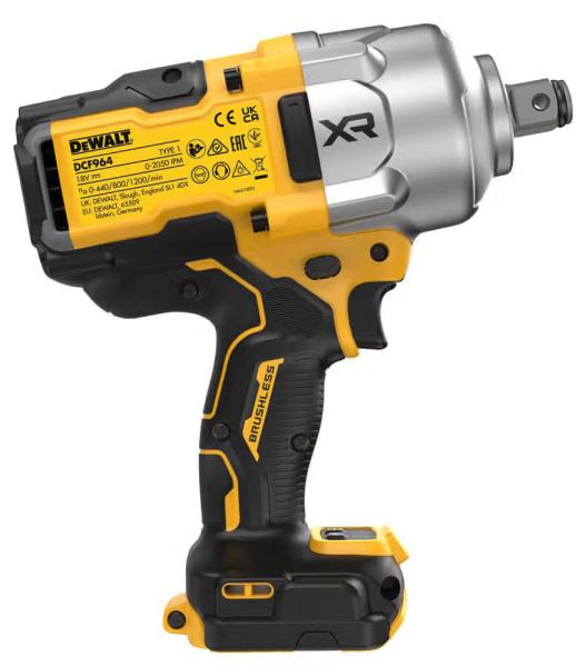 Акумуляторний гайкокрут DeWALT DCF964N (без АКБ та ЗП), фото 4