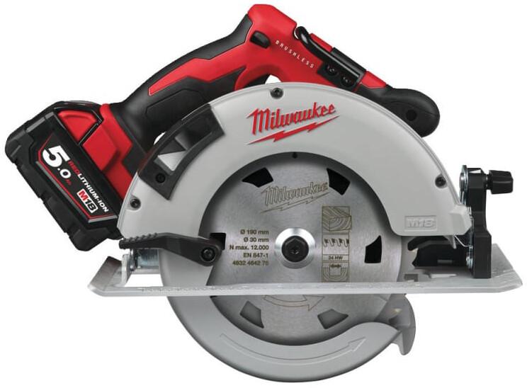 Акумуляторна дискова пилка Milwaukee M18 BLCS66-502X (4933464590)
