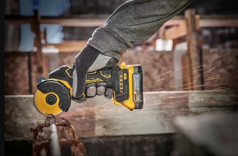Пила дискова акумуляторна DeWalt DCS438N (без АКБ та ЗП), фото 5