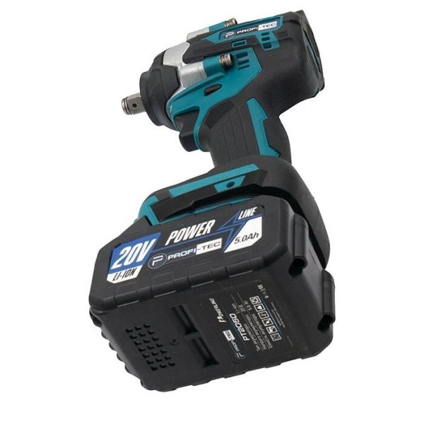 Акумуляторний гайкокрут PROFI-TEC DTW500BL (006321), фото 6