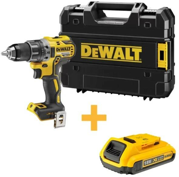 Дриль-шурупокрут акумуляторний безщітковий DeWALT DCD791NT+DCB183, фото 7