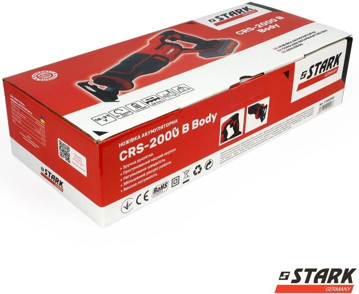 Акумуляторна шабельна пилка Stark CRS-2000 B Body (210020040) (без АКБ та ЗП), фото 10