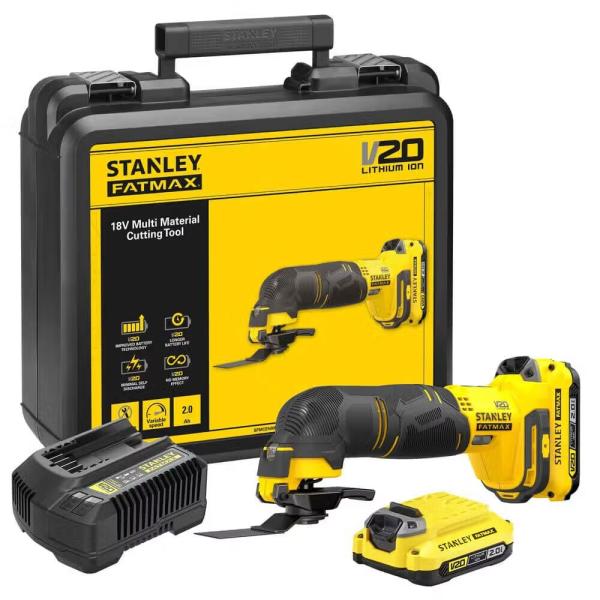 Акумуляторний багатофункціональний інструмент Stanley FatMax (SFMCE500D2K), фото 3
