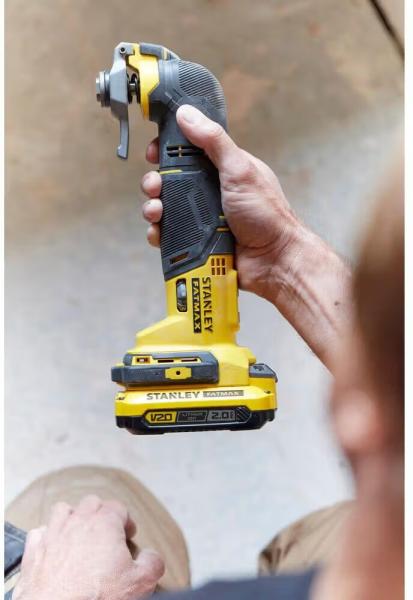 Акумуляторний багатофункціональний інструмент Stanley FatMax (SFMCE500D2K), фото 4