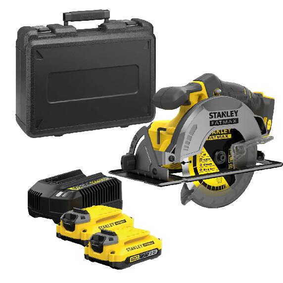 Пила циркулярна акумуляторна STANLEY FATMAX SFMCS550M2K, фото 5