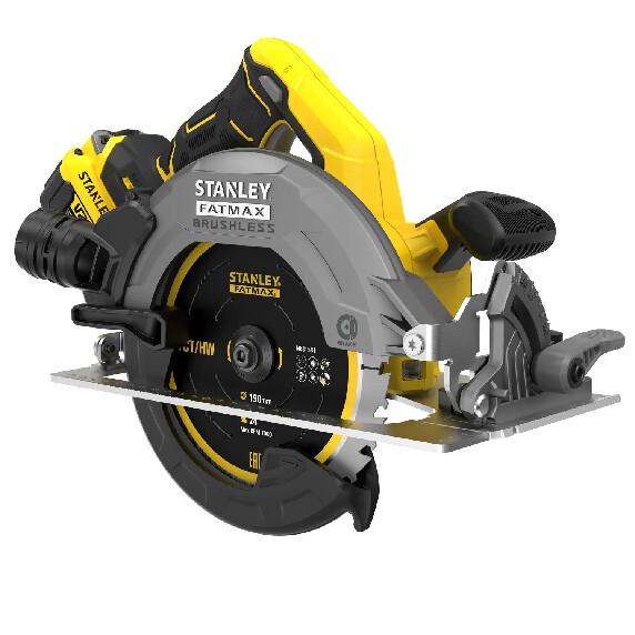 Пила циркулярна акумуляторна STANLEY FATMAX SFMCS550M2K, фото 4