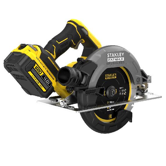 Пила циркулярна акумуляторна STANLEY FATMAX SFMCS550M2K, фото 3