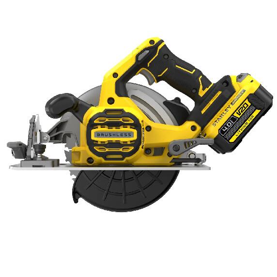 Пила циркулярна акумуляторна STANLEY FATMAX SFMCS550M2K, фото 2