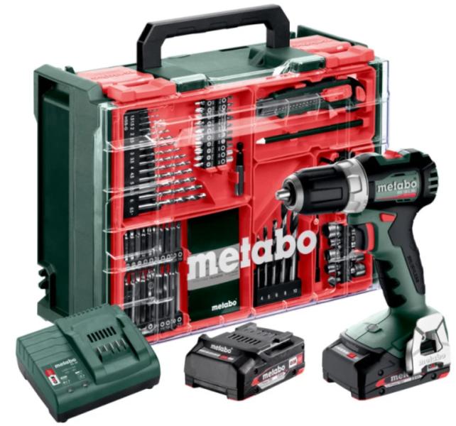 Акумуляторний дриль-шурупокрут Metabo BS 18 L BL Set (613155710), фото 5