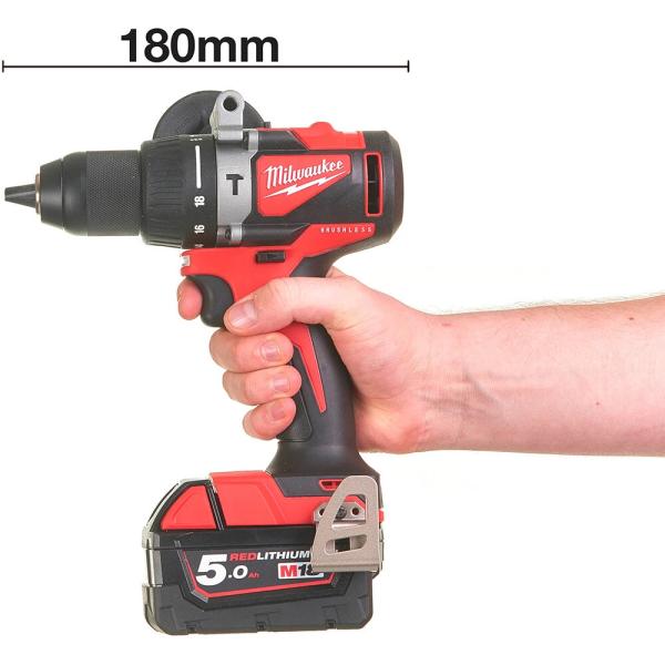 Акумуляторний шурупокрут Milwaukee M18 BLPD2-501BRF (4933500775), фото 9