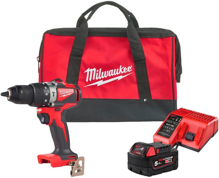 Акумуляторний шурупокрут Milwaukee M18 BLPD2-501BRF (4933500775), фото 10