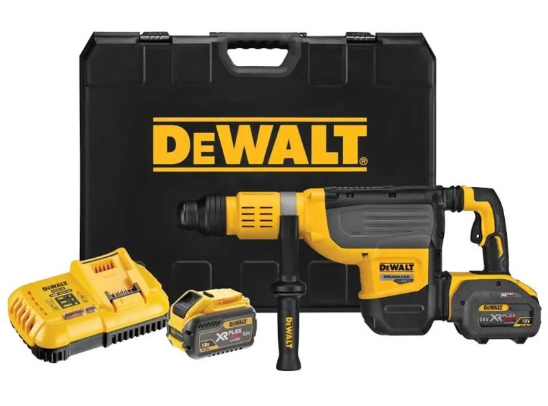 Перфоратор акумуляторний безщітковий DeWALT SDS-Max 54 В (DCH775X2), фото 2