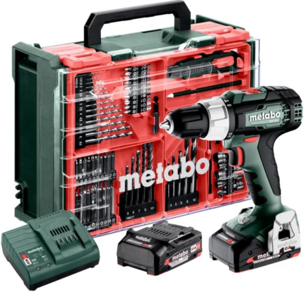 Акумуляторний ударний дриль-шурупокрут Metabo SB 18 L Set (614053710), фото 7