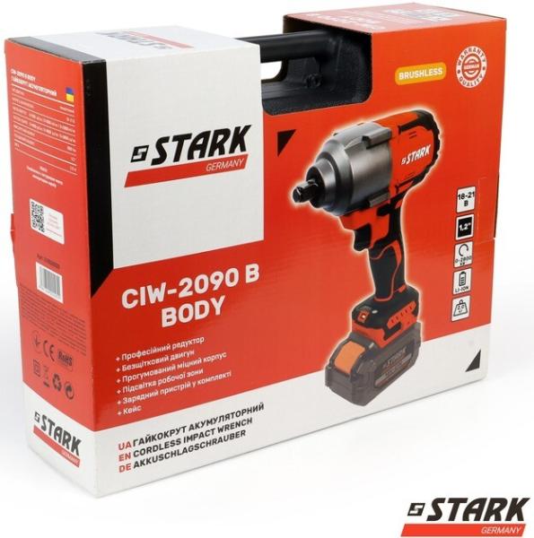 Акумуляторний гайкокрут Stark CIW-2090 B Body (210020020) (без АКБ), фото 11